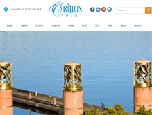 Tablet Screenshot of carillon-point.com
